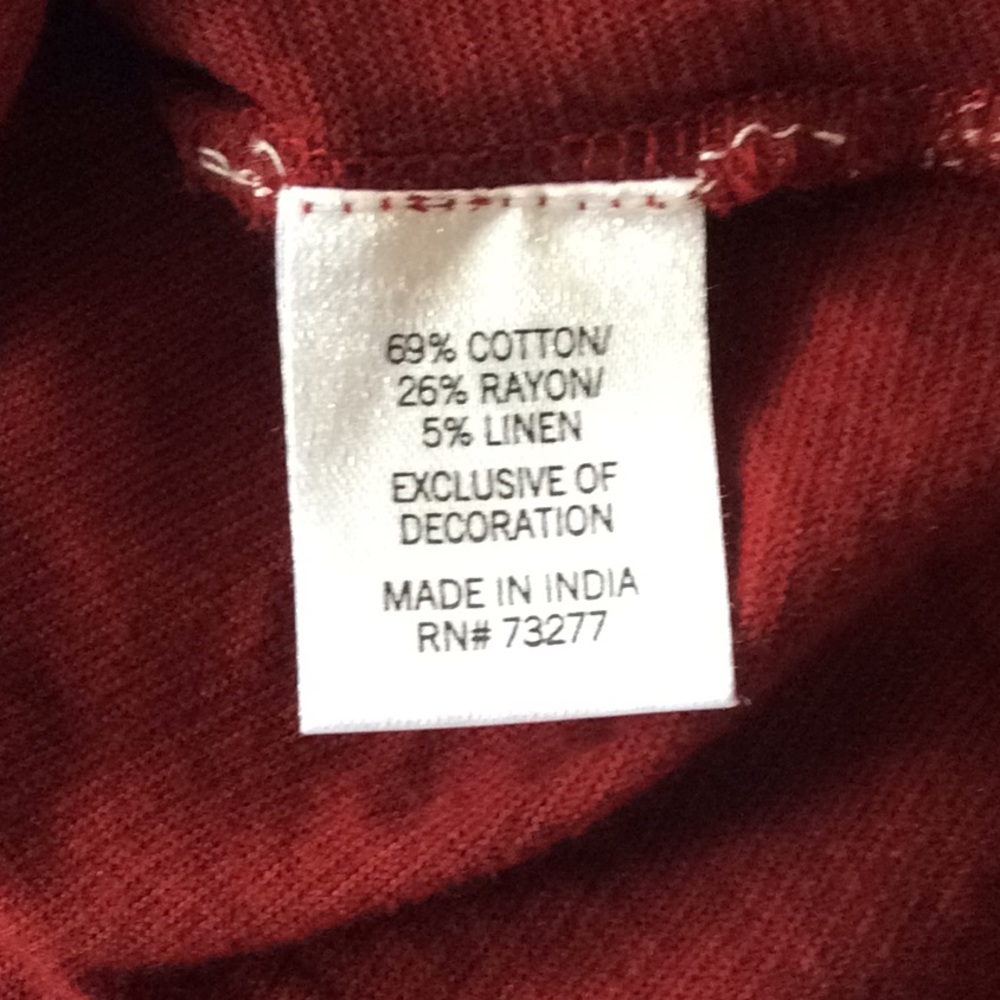 SONOMA SIZE L PRINTED OFF SHOULDER TOP - Picture 8 of 8